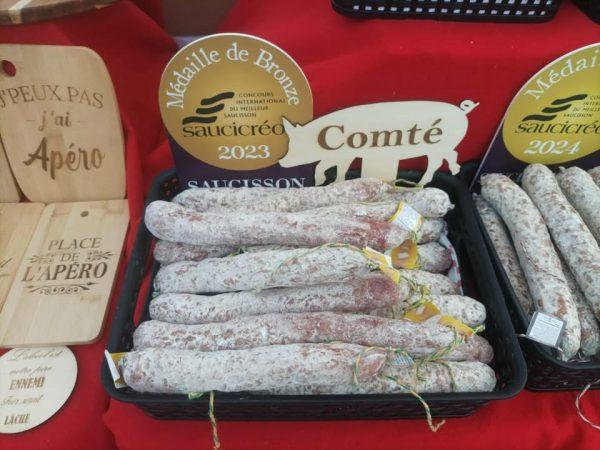 Saucisson au Comté - Médaille de Bronze Saucicréor 2023