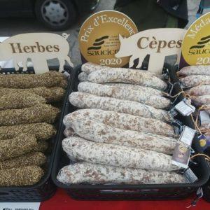Saucisson aux Cèpes - Prix d'Excellence Saucicréor 2020