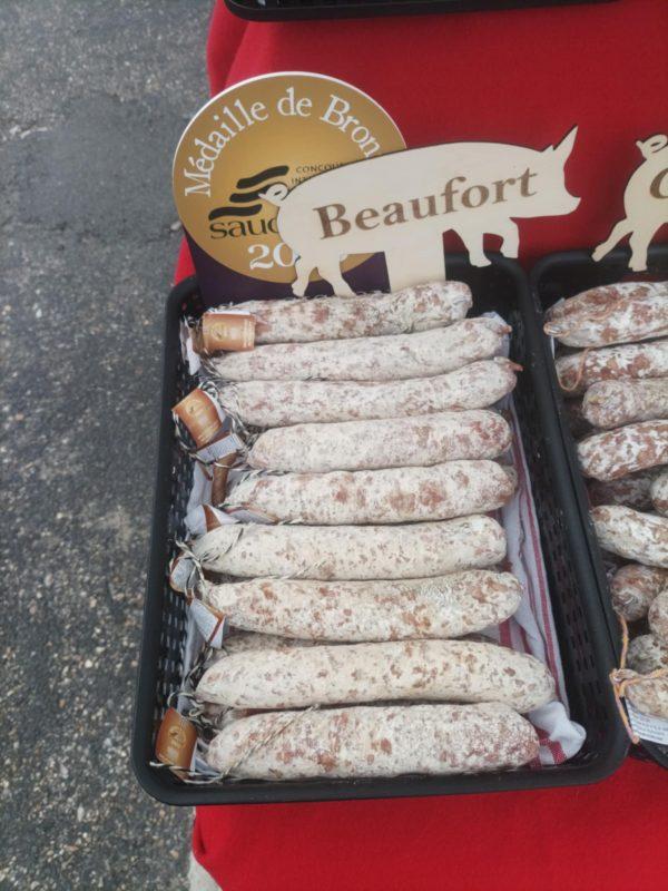 Saucisson au Beaufort - Médaille de bronze Saucicréor 2025