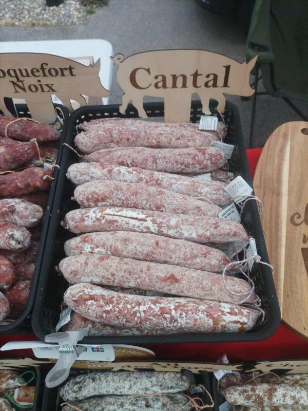 Saucisson aux Cantal