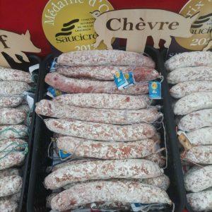 Saucisson au Chèvre - Médaille d'or Saucicréor 2017