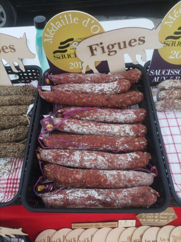 Saucisson aux figues