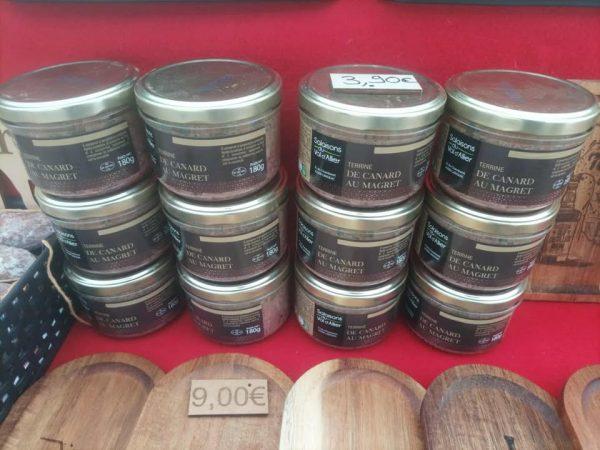 Terrine de canard au magret 180g