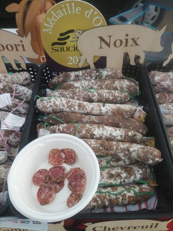 Saucisson aux Noix - Médaille d'or Saucicréor 2017 – Image 2