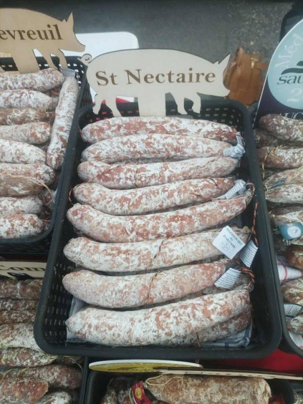 Saucisson au St Nectaire