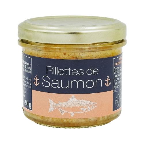 Rillettes de saumon bocal 90g