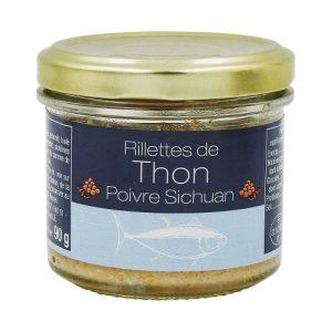 Rillettes de thon au poivre sichuan boîte 90g