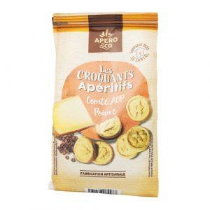 Biscuits comté et poivre sachet 100g