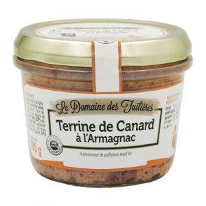 Terrine de canard à l'armagnac pot 180g