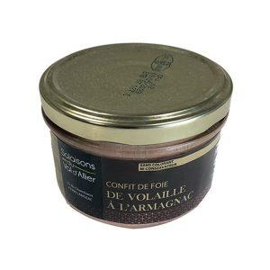 Confit de foie de volaille à l'armagnac 180g