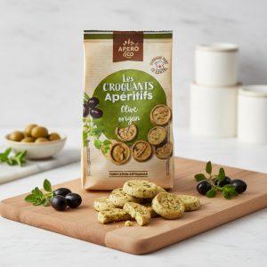 Biscuits olives origan sachet 100g