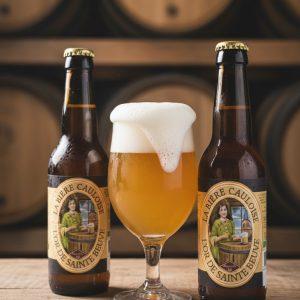 Bière blonde BIO L’Or de Sainte Beuve 6° artisanale 33cl – Harmonie et finesse