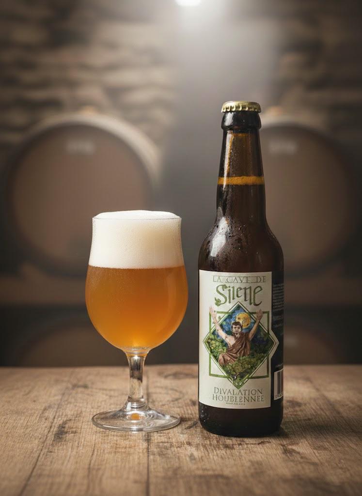 Bière IPA blonde BIO Divagation Houblonnée 5° artisanale 33cl – Fraîcheur aromatique