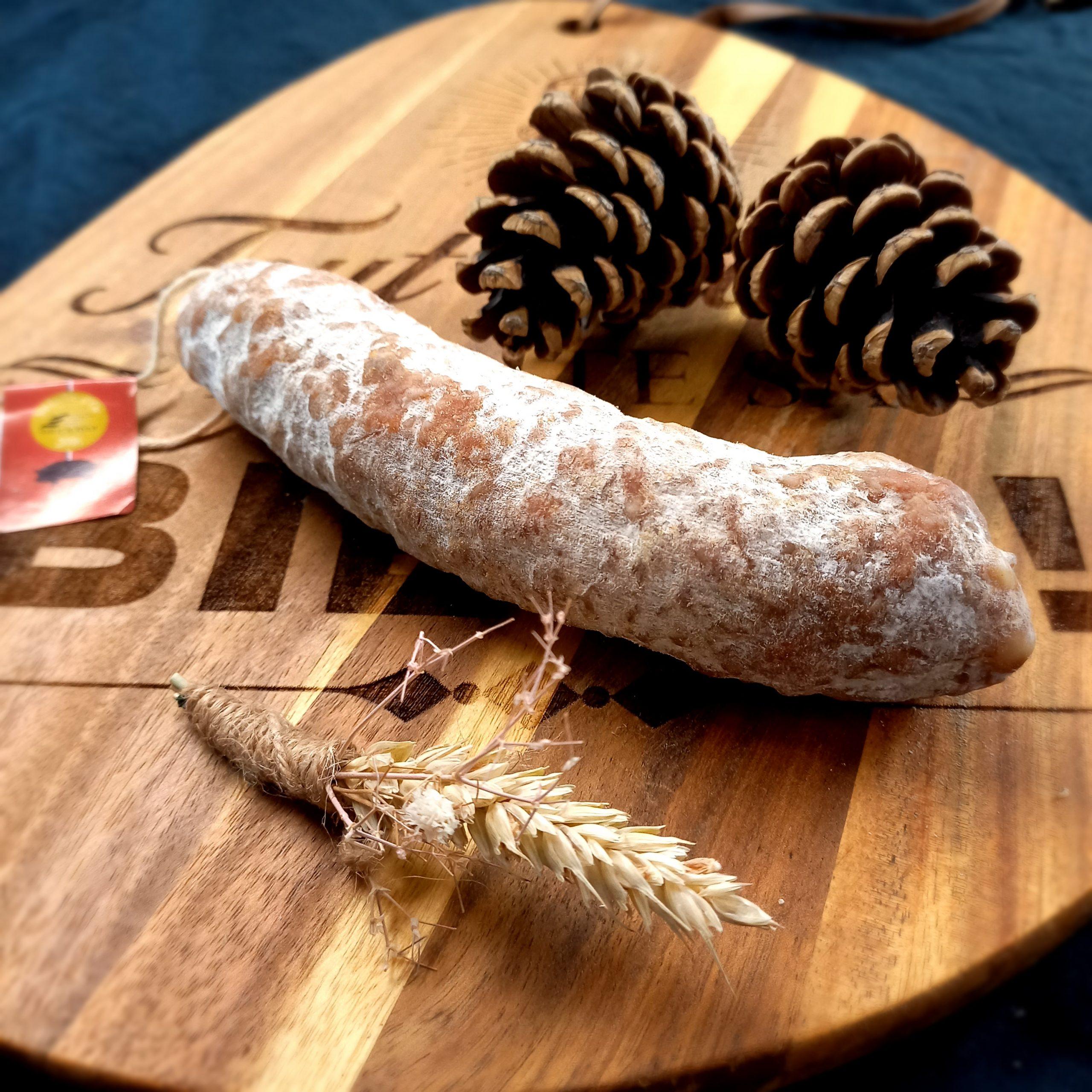 Saucisson sec Nature 180g - Goût exceptionnel du Terroir d’Auvergne